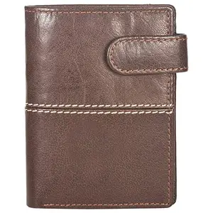 Leatherman Fashion LMN Genuine Leather Men Brown Wallet 503_42 (6 cc Card Slots)
