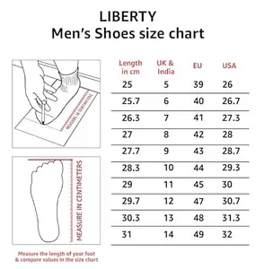 Liberty Mens Eco-4E Tan Casual Shoes - 8