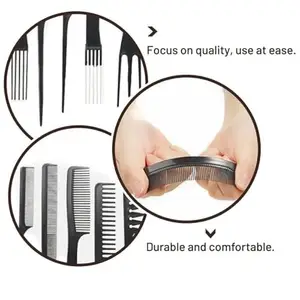 Hair Comb | Dressing Hair Comb | Hair Brush for Men & Women | Hair Combs | Dressing Hair Combs, Multipurpose Combs, Detangling Combo Set, Lice Comb, Hair Brush, All-Purpose Comb (Multicolour