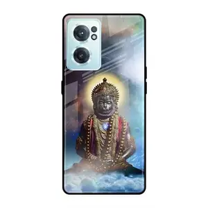 Techplanet -Mobile Cover Compatible with ONEPLUS NORD CE 2 5G GOD Premium Glass Mobile Cover (SCP-266-gloneplusnord2CE5G-130) Multicolor