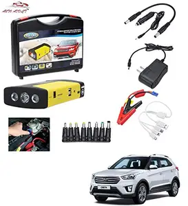 AUTOADDICT Auto Addict Car Jump Starter Kit Portable Multi-Function 50800MAH Car Jumper Booster,Mobile Phone,Laptop Charger with Hammer and seat Belt Cutter for Creta