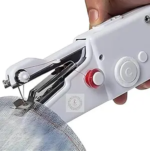 Electric Handy Sewing Machine For Emergency Stitching Handheld Cordless Portable Sewing Machine For Home Tailoring, Silai Machine | Mini Silai | Embroidery White Machine