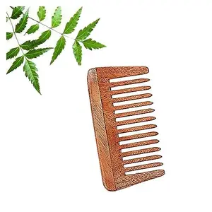 Bode Neem Wooden Comb | Hair Comb Set Combo For Women & Men | Kachi Neem Wood Comb Kangi Hair Comb Set For Women | Wooden Comb For Women Hair Growth |Kanghi For Hair -Amz 2
