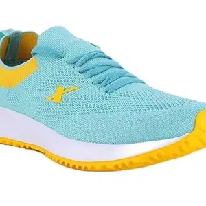 Sparx Women's Most Trending & Running Shoe SX0167L Aqua Haze Yellow UK-4