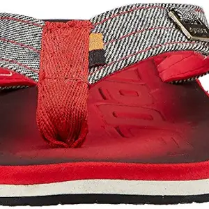 Sparx Men SFG-37 Red White Flip Flops (SP_SF0037GRDWH0009)