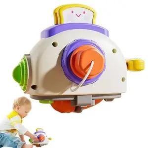 Mann Mart‚Kids' Play Kitchen Toaster Toy: Realistic Bread Maker for Imaginative Play in Homes, Kindergartens & Nurseries