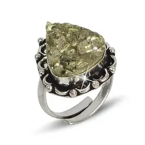 Oorjas Pyrite Ring Certified