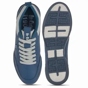 Lee Cooper Mens Casual Laceup Shoe LC4848A UK 6 Blue