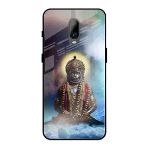 Techplanet -Mobile Cover Compatible with ONEPLUS 6T GOD Premium Glass Mobile Cover (SCP-266-glOP6t-168) Multicolor