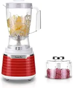 Saachi Blender & Chopper, NL-BL-4395C"Min 1 year manufacturer warranty"