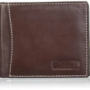 Justrack Brown Colour Genuine Leather Wallet by Men (LWM00168)