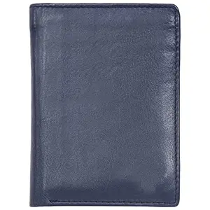 Leatherman Fashion LMN Genuine Leather Black Unisex Wallet (9 Slots)