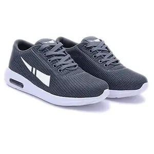 Premium Sports,Walking,Gym,Cricket, Running Shoes for Mens Grey