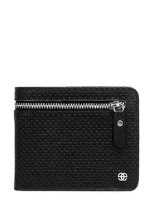 eske Aegon Genuine Leather RFID Protected Bi-Fold Wallet for Men with Zip Pocket, 10 Card Slots, 2 SIM Card Holders, Multiple Compartments & Premium Cotton Drill Lining – Luxury Slim Wallet