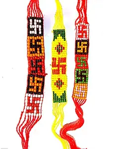 Shreenathji Swastik Raksha Band/Potli Religious Band for Men and Women