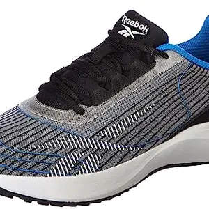 REEBOK Men Synthetic/Textile Pursuit Runner M Running Shoes LGH Solid Grey/ASH Grey/Black/HORIZO UK-9