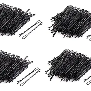 OJ Metal Black Color Bobby Pins S Grip Plain Big Size for Hair Hair Pins for Hair Styling Bun Juda Stylish Girls Beauty Parlor Makeup Artist Use Hair Styler Use For Women & Girls Pack of -120