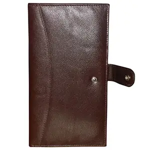 Style98 Leather Deep Brown Card Holder -3239H25-DB