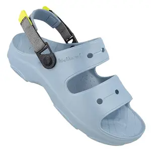 WALKAROO Clogs for Men -Trendy|Lightweight and Comfortable |Stylish Slip-on Design|WC8712 Aqua Blue