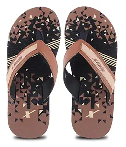 Sparx Men SFG-121 Tan Black Flip Flops (SF0121GTNBK0006)