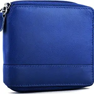 WildHorn Men’s Blue Genuine Leather Wallet