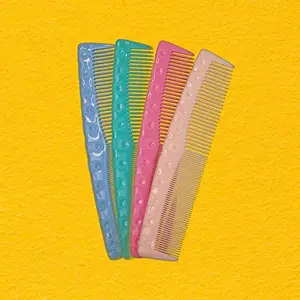 Souvnirs Plastic Hair Comb set of 4