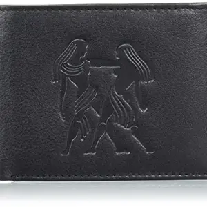 Justrack Men Dark Black Color Genuine Leather Wallet (LWM00197-JT_6)