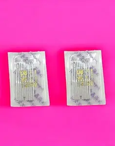 PMW - Big Sewing Machine Needles-DB x1 14/90-Pack of 20-Works with All Automatic Sewing Machines (USHA/Singer/Brother)