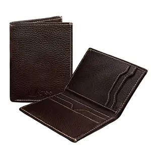 MATSS Raksha Bandhan Special Artificial Coffee Brown Leather Wallet with Rakhi Combo Gift