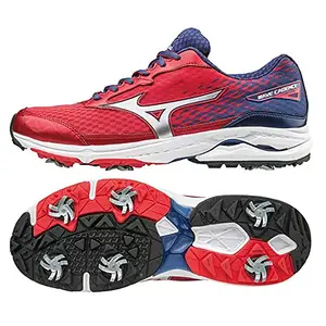 MIZUNO Wave Cadence Golf Shoes RED