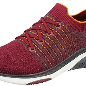 Campus Men's Brink Burgundy/D.Gry/V.ORG Casual Shoes - 8UK/India 6G-805