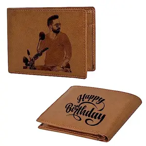 GFTBX Bithday Gift - Personalised/Customized Photo Wallet for Men/Husband/Son/Boyfriend (Croc)