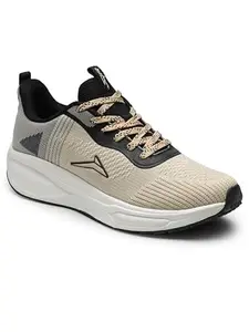 JQR Vulcan Men's Sports Running Shoes Knitting Upper Lace Up Design Soft Cushioned Memory Foam Insole Extra Grip Anti Skid Comfortable Lightweight Durable for Gym, Walking, Jogging & Everyday