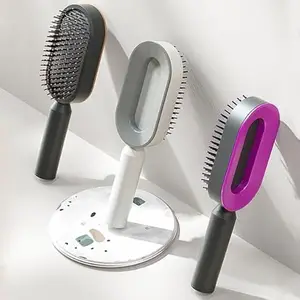 VIANJA Air Cushion Comb Cushion Wet & Dry Paddle Hair Brush, Scalp Massage Comb for Women, Detangling Tool for Thick Hair