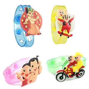 Partunay Set Of 4 Pcs Kids Rakhi For Kids Brother Sister Girls And Boys