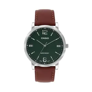 Visit the Casio Store Casio Enticer Men MTP-SN5YL-3A Analog Green Dial Men (A2438)