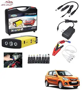 AUTOADDICT Auto Addict Car Jump Starter Kit Portable Multi-Function 50800MAH Car Jumper Booster,Mobile Phone,Laptop Charger with Hammer and seat Belt Cutter for Maruti Suzuki Alto K10