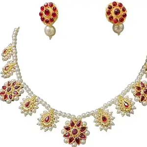 Maharashtrian moti necklace