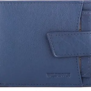 WildHorn Men’s Blue Genuine Leather Wallet