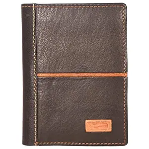 Leatherman Fashion LMN Genuine Leather Men Casual, Trendy, Formal D.Brown Note case 502_14