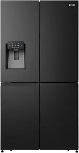 Gorenje Freestanding 4 Doors Refrigerator With Water And Ice Dispencer, 565 Liters, 10 Years Compressor Warranty, Nrm9181Sbi