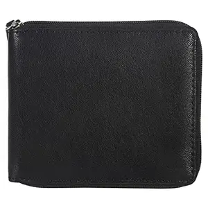 Leatherman Fashion LMN Genuine Leather Men Black Wallet 50504 (3 cc Card Slots)