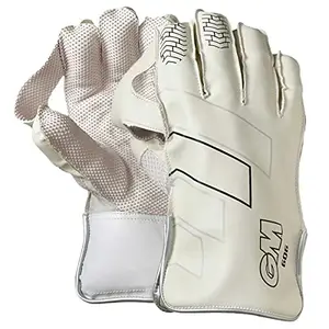 GM 606 Leather Cricket Wicket Keeping Gloves for Mens, Size - Youth