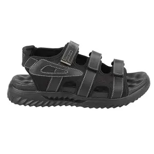 Medifeet Men's Double Float Sandals (BLACK, numeric_9)