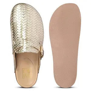 VIVILBLU Women Leather Platform Sandals | Comfortable Stylish Footwear for Casual, Office, Travel and Festive Occasions_Silver(Size=8)