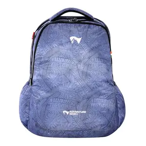 Adventure Worx Lyra 32 L School Bag For College Travel and Bike Commuting | Stylish Laptop Bag for Men | School Bag for Kids | Available in Light Blue