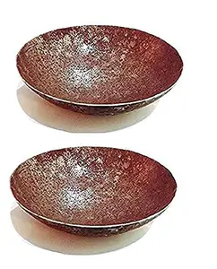 KITCHEN SHOPEE Iron Solid Tadka Bowl Mehendi Mixing Bowl Henna Bowl Mehndi Kadai Wok