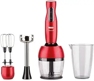 FAKIR-LUCCA Q BLENDER SET-ROUGE