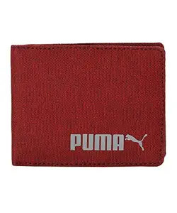 Puma Unisex-Adult Bi-Fold Polyester Wallet IND I, Chinese Red, X (5404903)