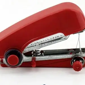 BKL SELLER Mini Portable Cordless Hand Held Single Stitch Fabric Sewing Machine Used Tool (mini Sewing Machine Craft-B)